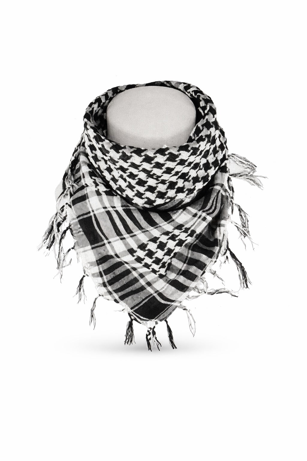 Lightweight Plaid Scarf for Warmth & Outdoor Use