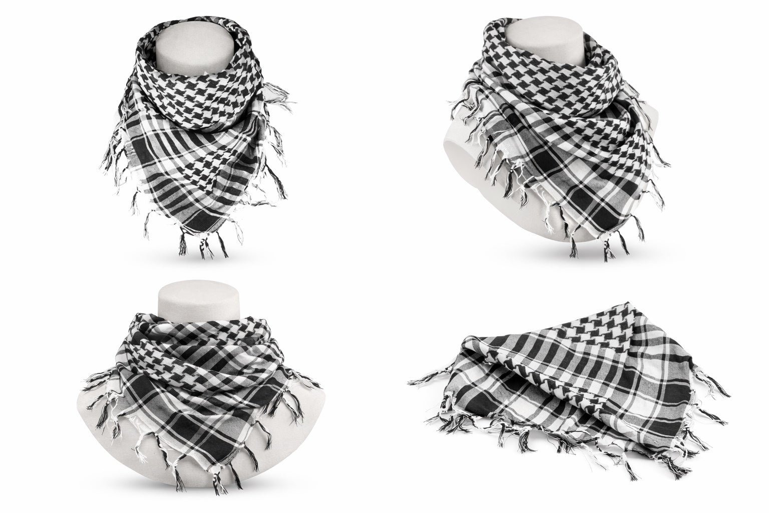 Lightweight Plaid Scarf for Warmth & Outdoor Use