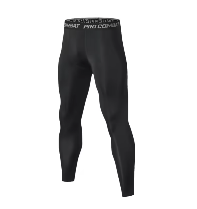 Men’s Compression Tights – Athletic Performance Base Layer Leggings