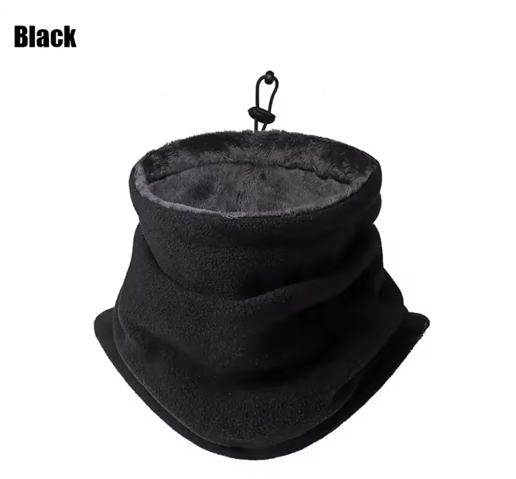 Fleece Winter Face Mask & Neck Warmer – Windproof Outdoor Balaclava