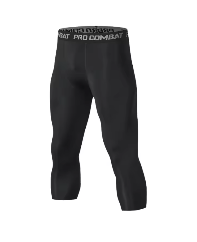 Men’s Compression Tights – Athletic Performance Base Layer Leggings
